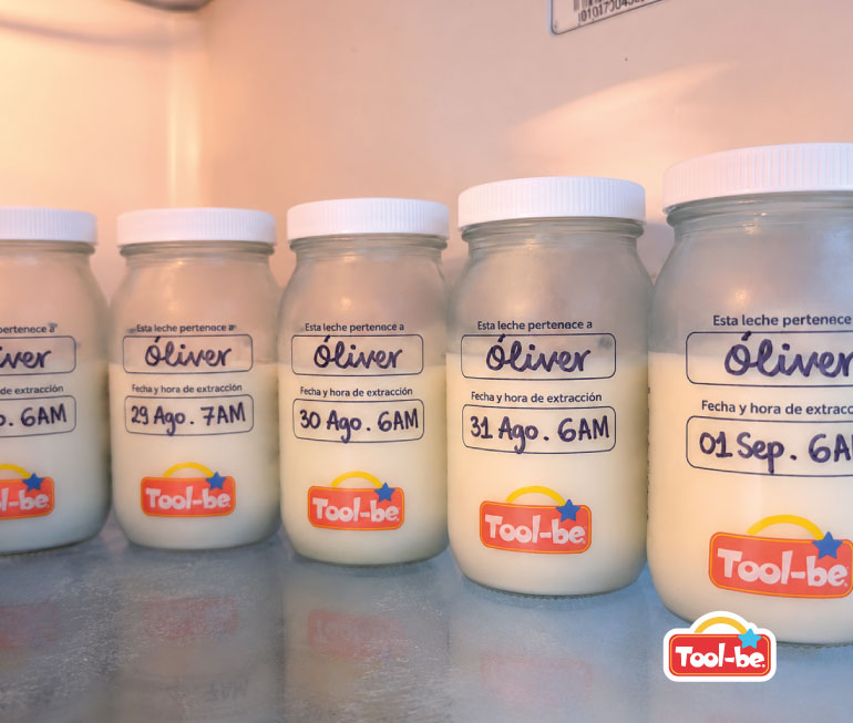 ¿Cómo almacenar y conservar la leche materna extraída? | Tiempos de conservación