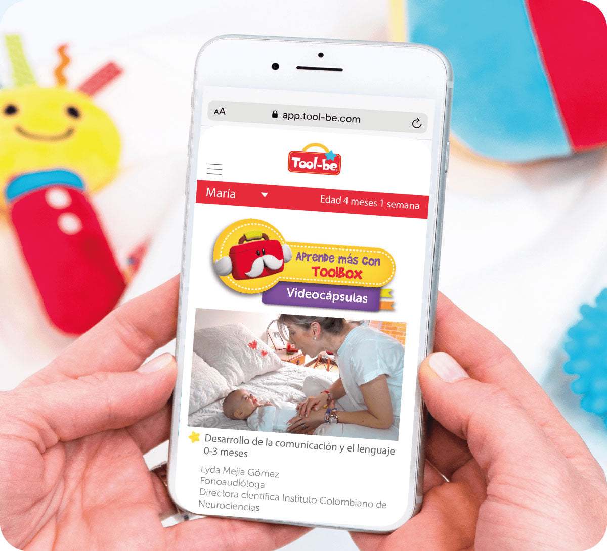 Toolbox be-1 - Bebés de 2, 3 y 4 meses
