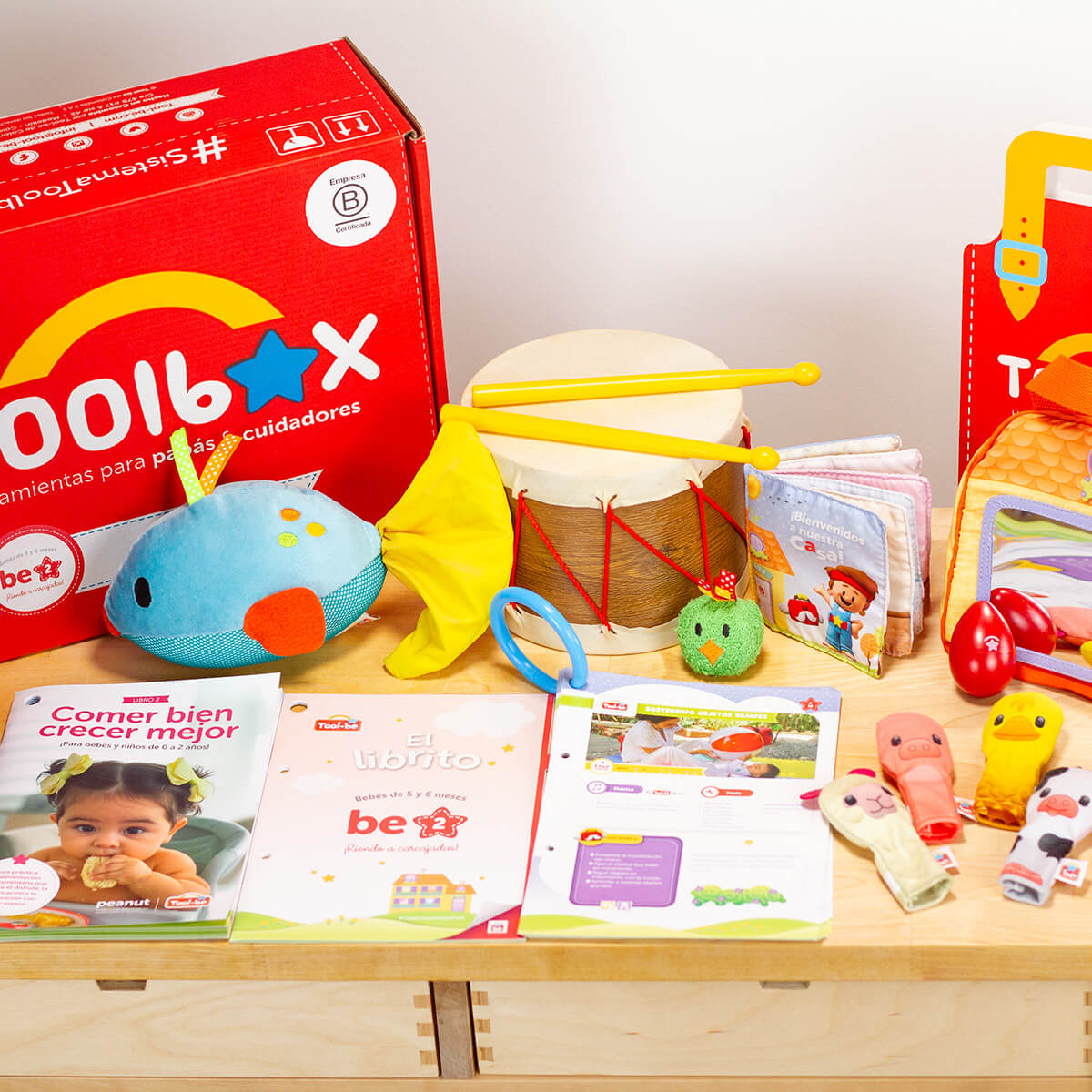 Toolbox be-2 - Bebés de 5 y 6 meses