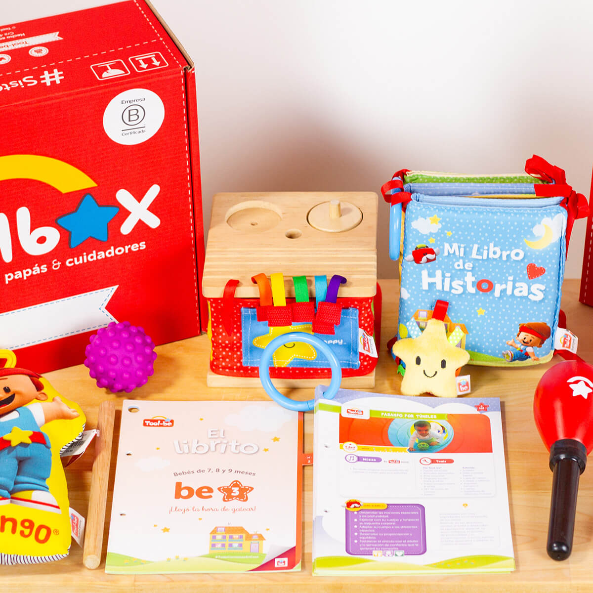 Toolbox be-3 - Bebés de 7, 8 y 9 meses