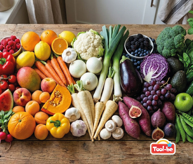Frutas y verduras de 5 colores: Descubre el Arcoíris de la Salud en tu Plato