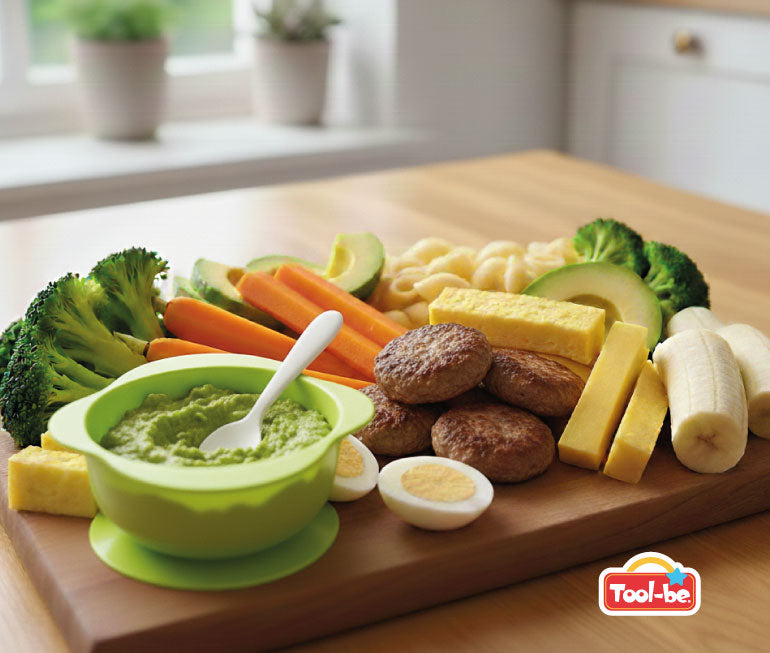 Consistencia y textura de alimentos para bebés: inicio de la alimentación complementaria