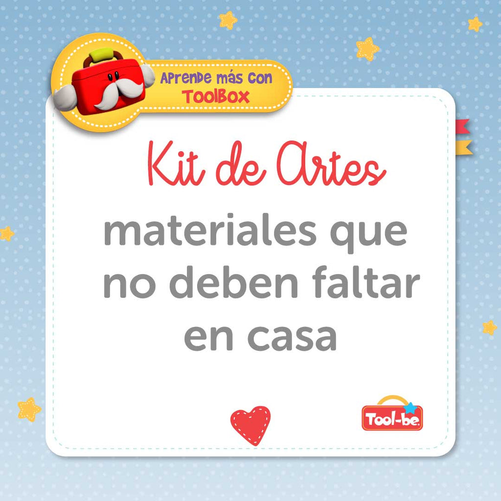Kit de arte: materiales que no deben faltar en casa
