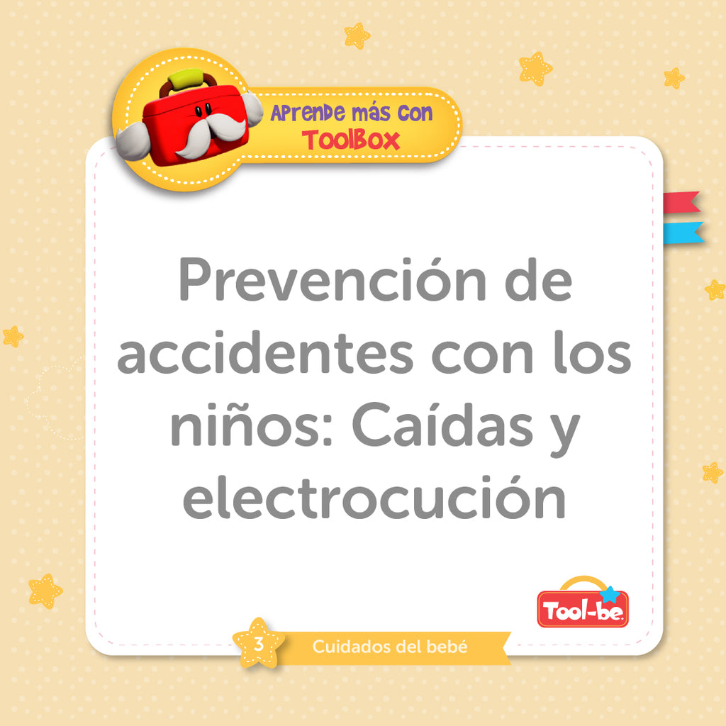 Prevención de accidentes con los niños: Caídas y electrocución
