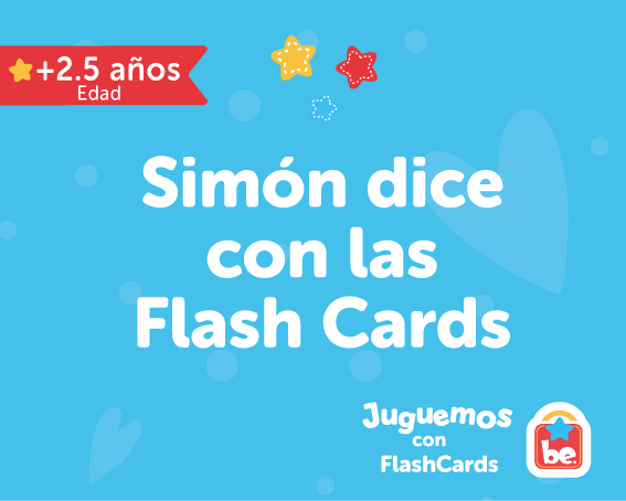 Simón dice con las Flash Cards