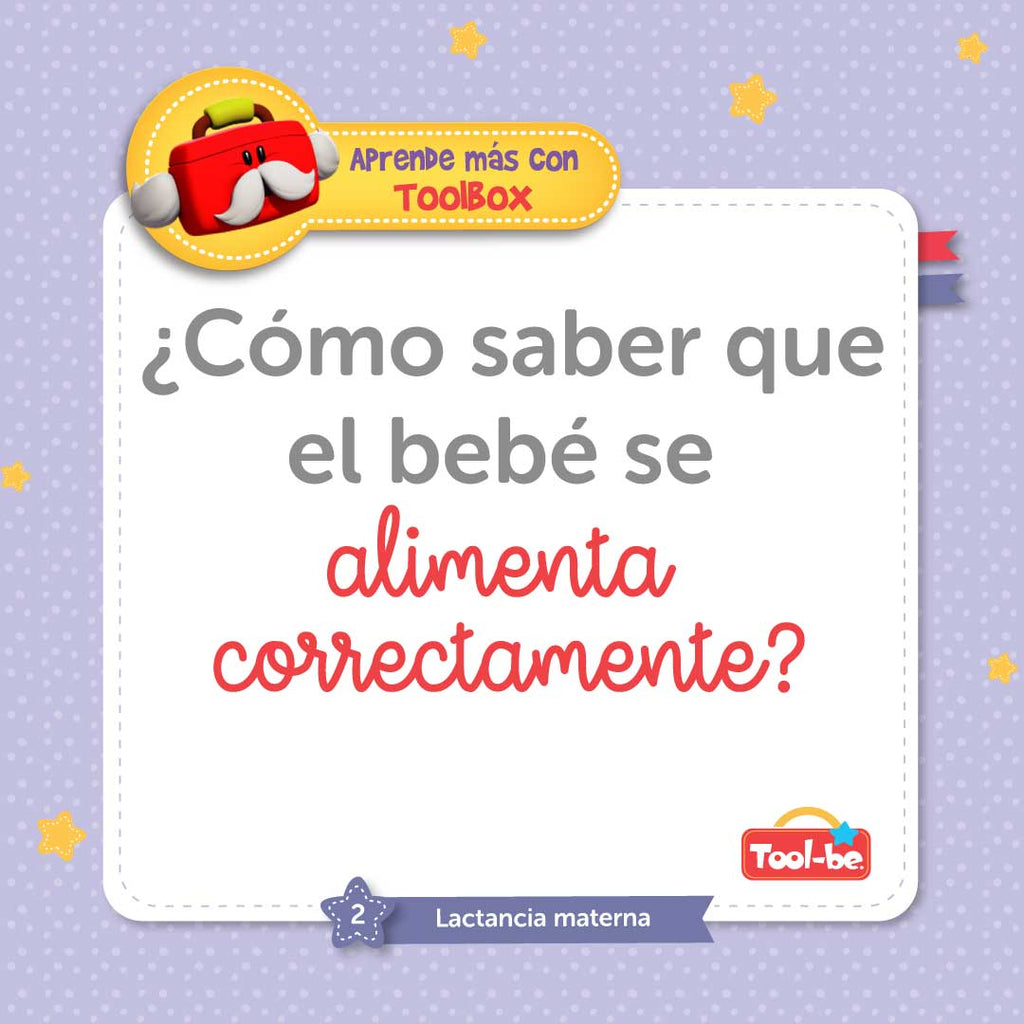 ¿Cómo saber que el bebé se está alimentando correctamente?