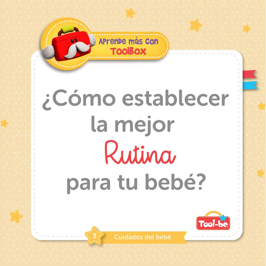 Rutinas para bebés: por qué son importantes y cómo empezar