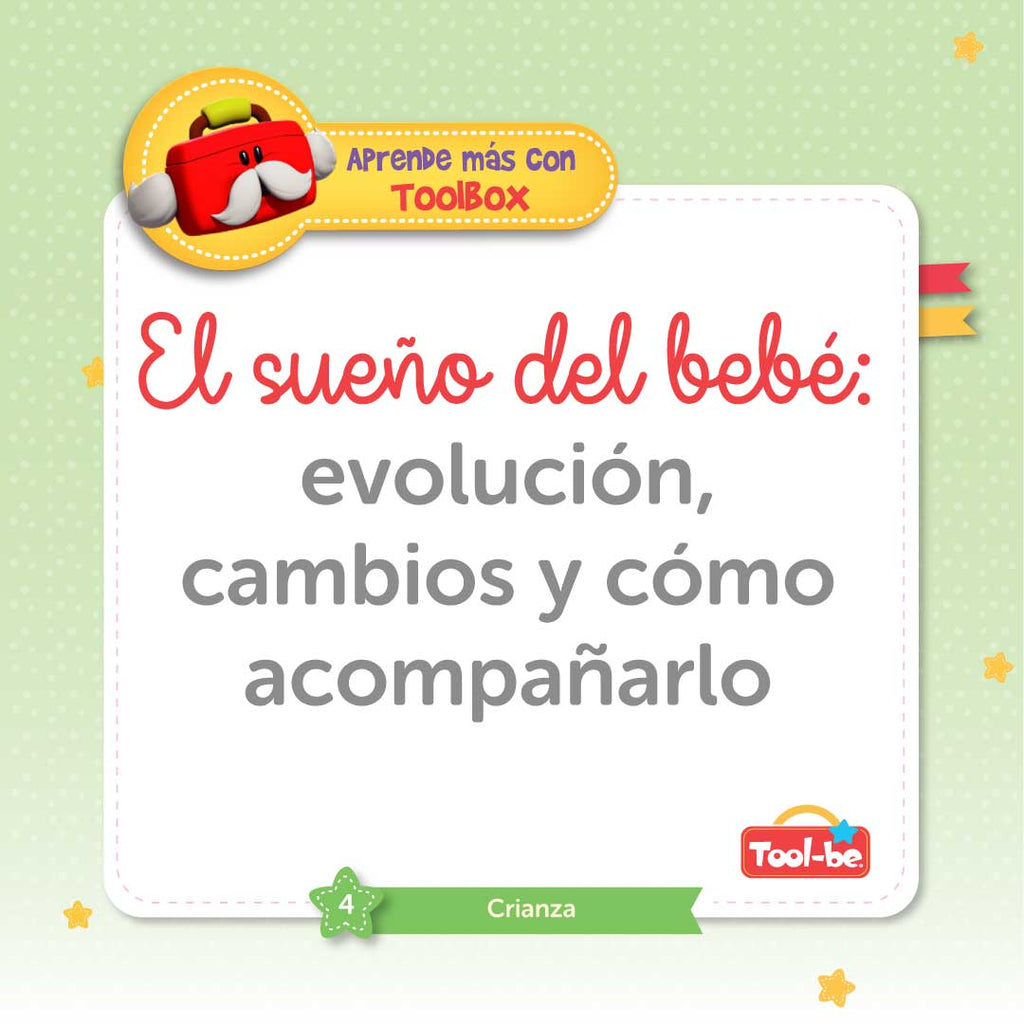 El sueño del bebé: evolución, cambios y cómo acompañarlo