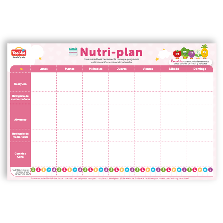 Nutri-Plan (Minuta de alimentación) - Tool-be